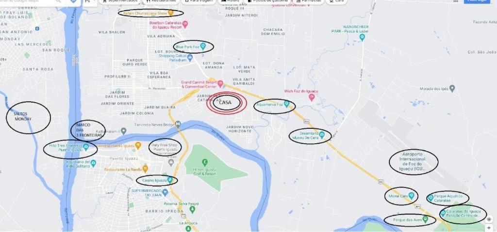 Casa Prox Argentina, Cataratas, Aeroporto, Shopping Catuai Apartamento Foz do Iguaçu